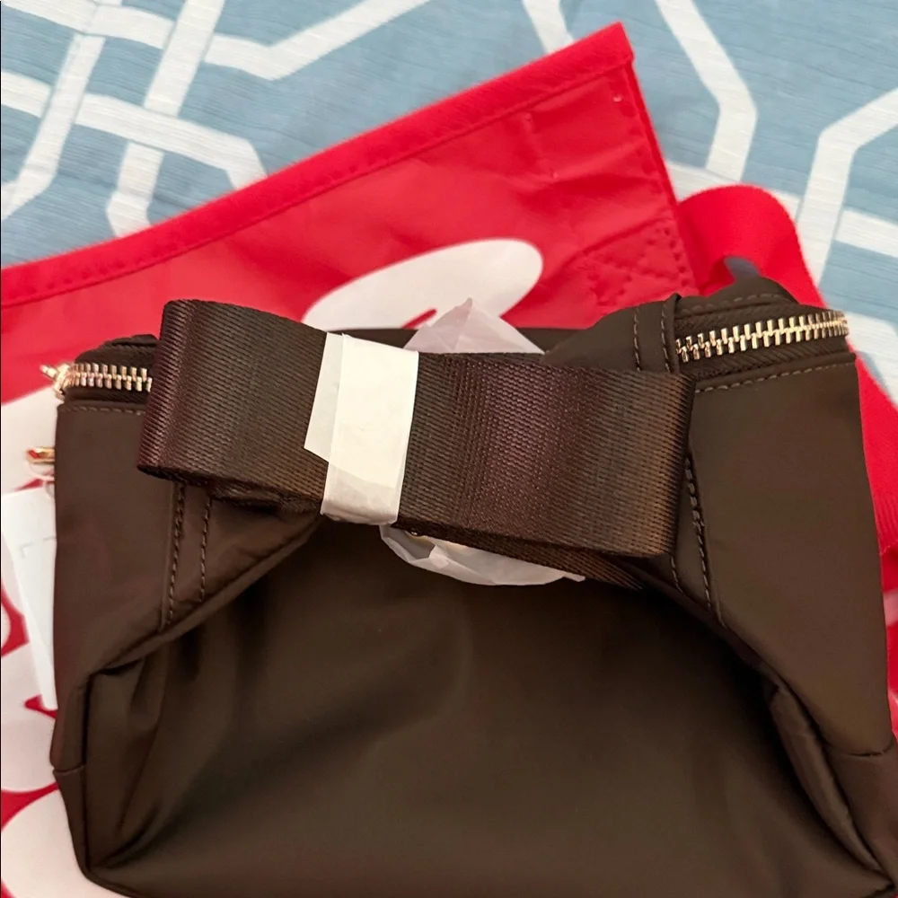 lululemon athletica brown walnut crunch with gold Belt Bag XL - Picture 5 of 9